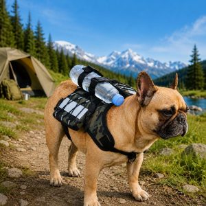 Dog Backpack Harness for Hiking & Daily Walks - Reflective Saddle Bag Vest for Carrying Water, Treats & Essentials