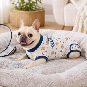 Dog Recovery Suit for Post-Surgery Belly Protection - Soft Cone Alternative Onesie for Spay, Neuter & Anti-Lick Care