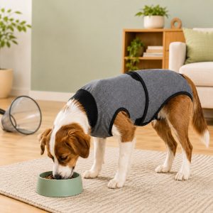 Dog Recovery Suit After Surgery - Soft Adjustable Post-Surgery Bodysuit, Comfortable Cone Alternative