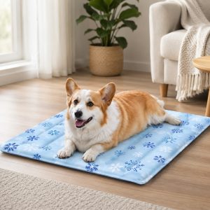 Cooling Gel Pet Mat for Hot Days at Home, Crates & Travel - Waterproof Chill Pad for Dogs & Cats