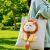 Gray Lion Cat Bag