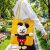 Yellow Cartoon Mouse Cat Bag