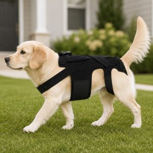 Dog Back Support Brace for Senior & Recovering Dogs - Full-Body Mobility Vest for Walking Stability