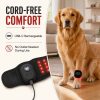 Adjustable hook and loop fit on dog light care leg wrap