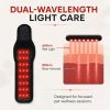 660nm red light and 850nm near-infrared pet leg wrap design