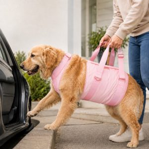 Senior Dog Lift Harness for Stairs, Cars & Daily Walking - Full-Body Support for Weak Legs